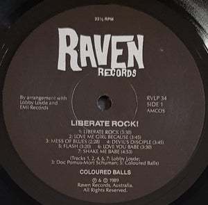 Coloured Balls - Liberate Rock! 14 Ballpower Classics 1972-74