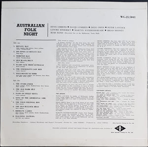V/A - Australian Folk Night