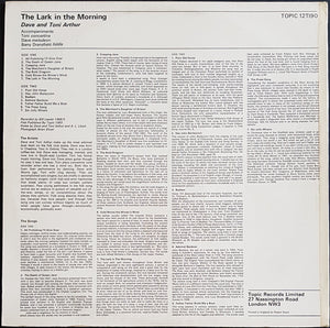 Dave & Toni Arthur - The Lark In The Morning