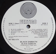 Load image into Gallery viewer, Black Sabbath - Black Sabbath