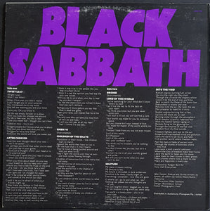 Black Sabbath - Master Of Reality