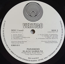 Load image into Gallery viewer, Black Sabbath - Paranoid