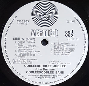 John Dummer's Oobleedooblee Band - Oobleedooblee Jubilee