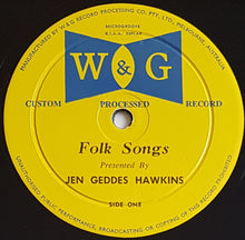 Load image into Gallery viewer, Hawkins, Jen Geddes - Folk Songs Presented By Jen Geddes Hawkins