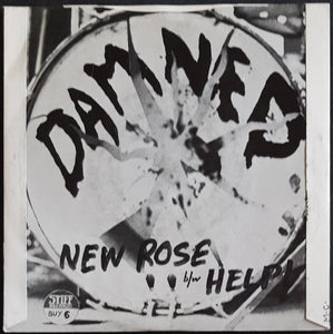 Damned - New Rose - White Vinyl