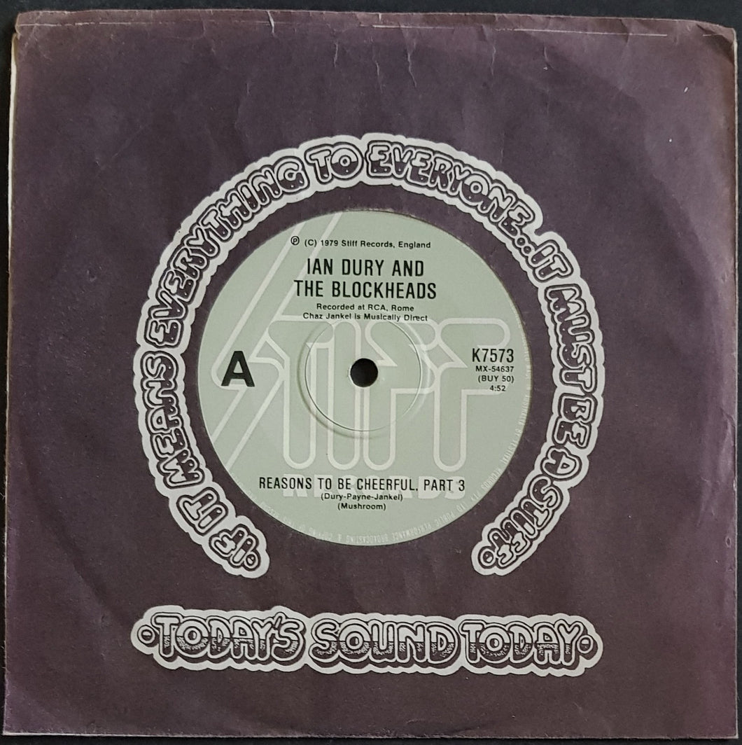 Ian Dury - Reasons To Be Cheerful, Part 3