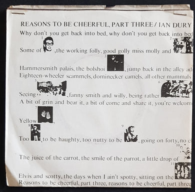 Ian Dury - Reasons To Be Cheerful, Part 3