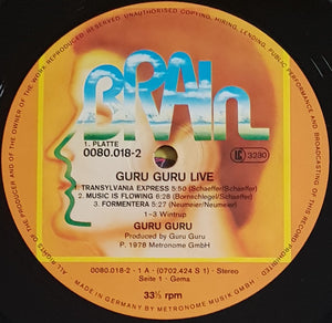 Guru Guru - Guru Guru Live