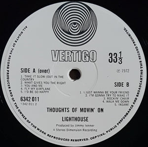 Lighthouse - Thoughts Of Movin' On