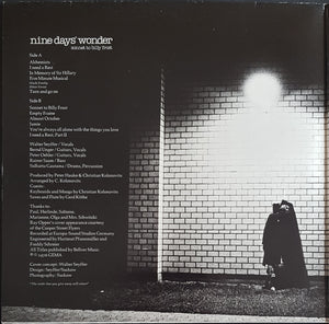 Nine Days Wonder - Sonnet To Billy Frost