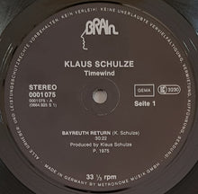 Load image into Gallery viewer, Klaus Schulze - Timewind