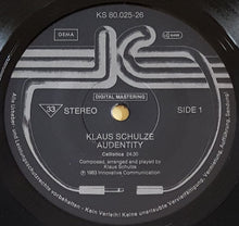 Load image into Gallery viewer, Klaus Schulze - Audentity