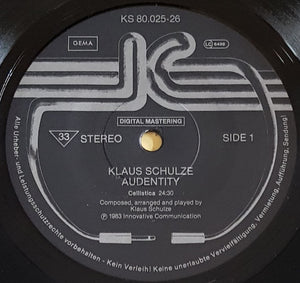 Klaus Schulze - Audentity
