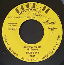 Load image into Gallery viewer, Bond, Eddie - One Way Ticket