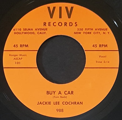 Jackie Lee Cochran - Buy A Car