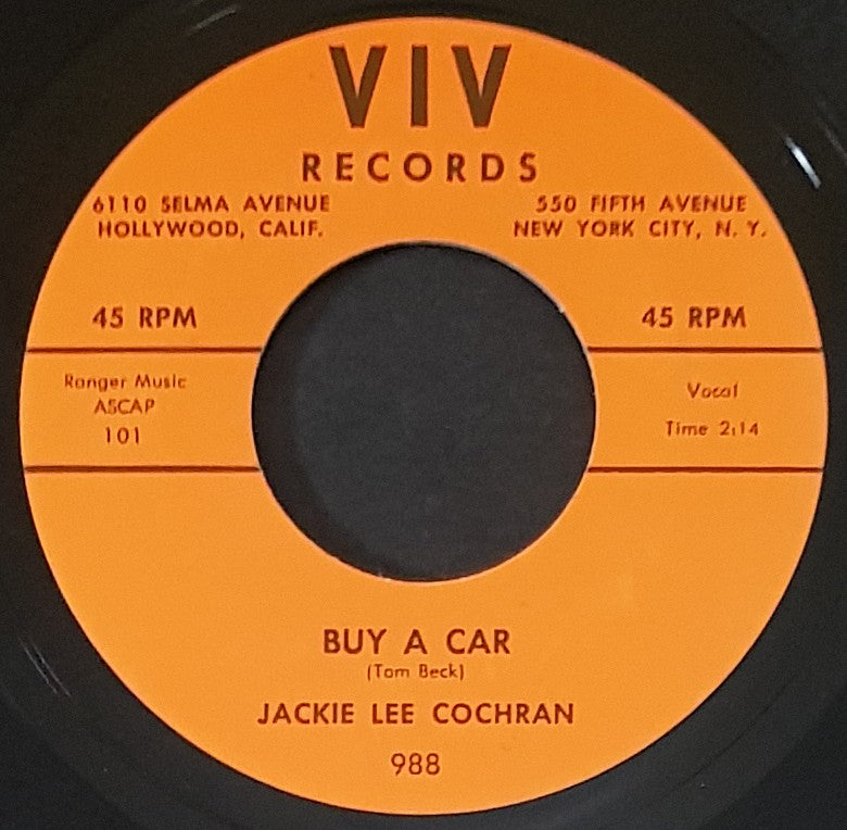Jackie Lee Cochran - Buy A Car