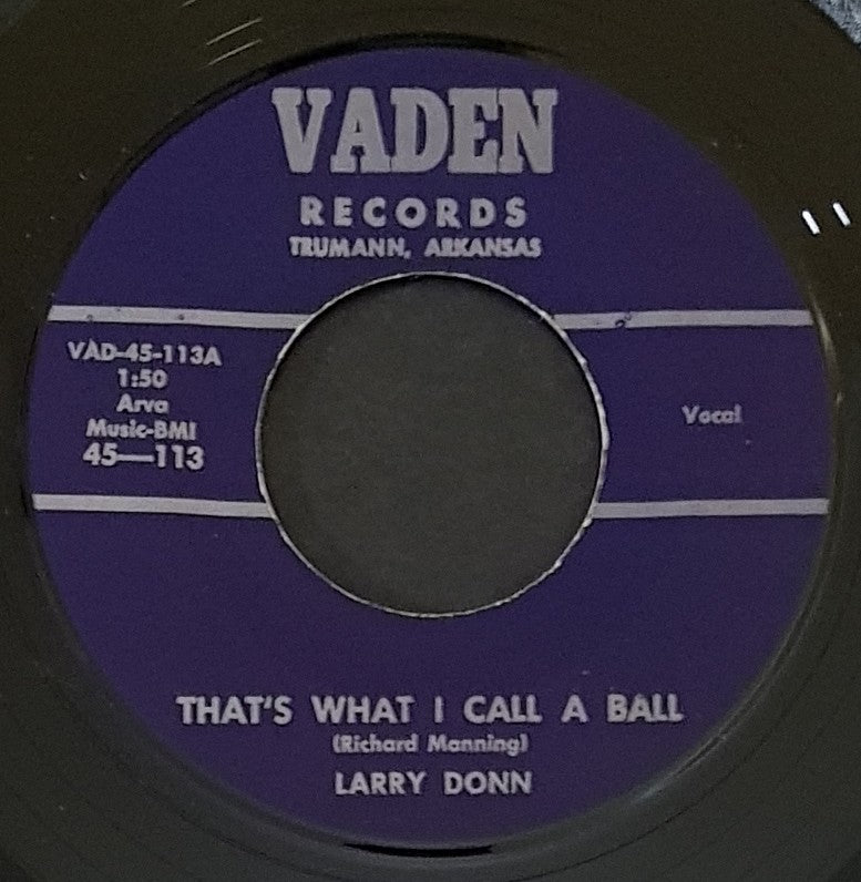 Larry Donn - That's What I Call A Ball