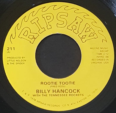 Billy Hancock With The Tennessee Rockets - Rootie Tootie