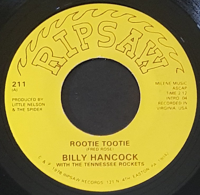 Billy Hancock With The Tennessee Rockets - Rootie Tootie
