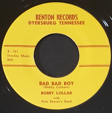 Bobby Lollar with Pete Beaver's Band - Bad Bad Boy