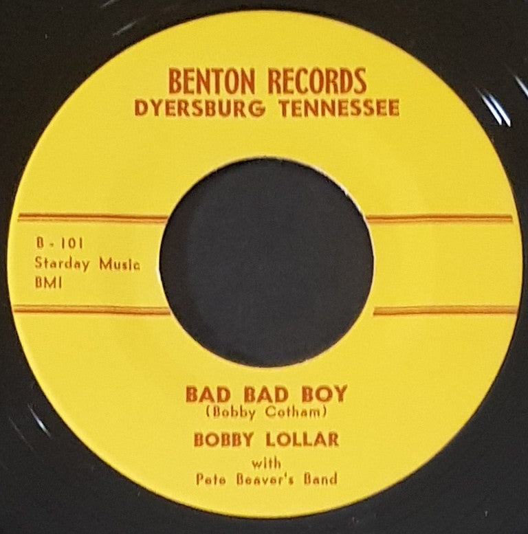 Bobby Lollar with Pete Beaver's Band - Bad Bad Boy