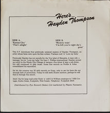 Load image into Gallery viewer, Thompson, Hayden - Here&#39;s Hayden Thompson