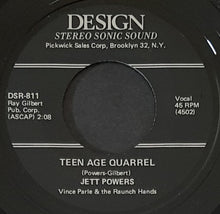 Load image into Gallery viewer, Jett Powers w.Vince Parle &amp; The Raunch Hands - Go, Girl, Go