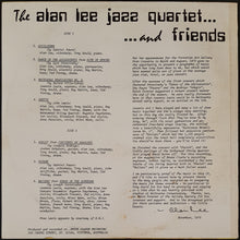 Load image into Gallery viewer, Alan Lee Jazz Quartet &amp; Friends - Gallery Concerts 1973