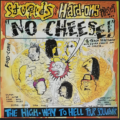 Hard Ons - No Cheese! - Yellow Vinyl