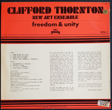 Load image into Gallery viewer, Clifford Thornton New Art Ensemble - Freedom &amp; Unity