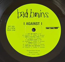 Load image into Gallery viewer, Bad Brains - i against i