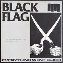 Load image into Gallery viewer, Black Flag - Everything Went Black