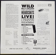 Load image into Gallery viewer, Wild Billy Childish - Live! At The Wild Western Room London