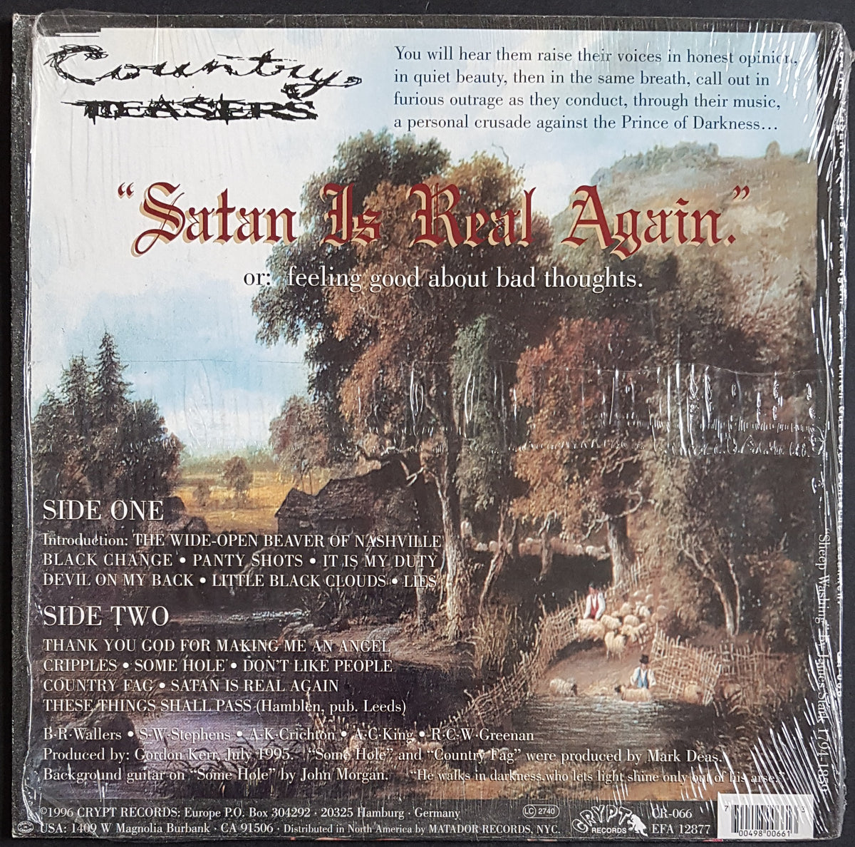 Country Teasers - Satan Is Real Again Or: Feeling Good About Bad Thoug ...