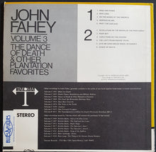 Load image into Gallery viewer, John Fahey - Volume 3 The Dance Of Death &amp;Other Plantation Favorites