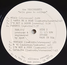 Load image into Gallery viewer, Descendents - Milo Goes To College