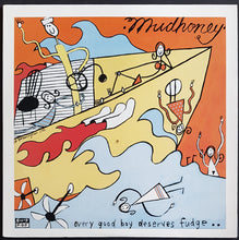 Load image into Gallery viewer, Mudhoney - Every Good Boy Deserves Fudge - Black Print Cloth