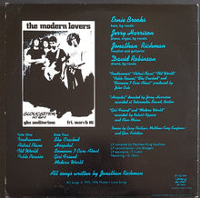 Load image into Gallery viewer, Modern Lovers - The Modern Lovers