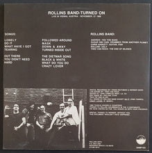 Load image into Gallery viewer, Rollins Band - Turned On - Grey Vinyl