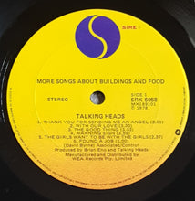 Load image into Gallery viewer, Talking Heads - More Songs About Buildings And Food