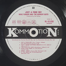 Load image into Gallery viewer, Mike Furber &amp;The Bowery Boys- Just  A Poor Boy