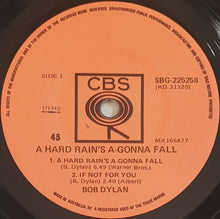 Load image into Gallery viewer, Bob Dylan - A Hard Rain's A-Gonna Fall