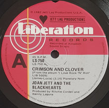 Load image into Gallery viewer, Joan Jett &amp; The Blackhearts- Crimson And Clover