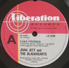Load image into Gallery viewer, Joan Jett &amp; The Blackhearts- Fake Friends