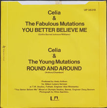 Load image into Gallery viewer, Celia &amp; The Mutations(Stranglers)- You Better Believe Me