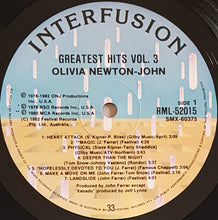 Load image into Gallery viewer, Olivia Newton-John - Greatest Hits Vol.3
