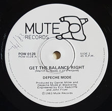 Load image into Gallery viewer, Depeche Mode - Get The Balance Right!