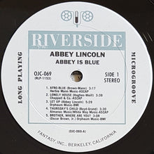 Load image into Gallery viewer, Lincoln, Abbey - Abbey Is Blue - Reissue