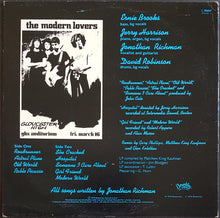 Load image into Gallery viewer, Modern Lovers - The Modern Lovers