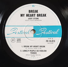 Load image into Gallery viewer, Stone, Judy - Break My Heart, Break